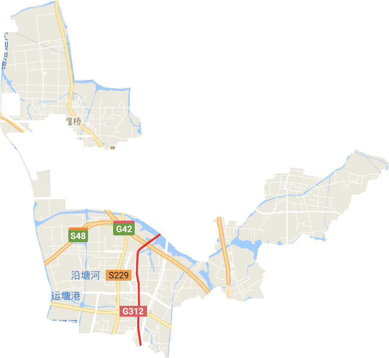 堰桥街道电子地图
