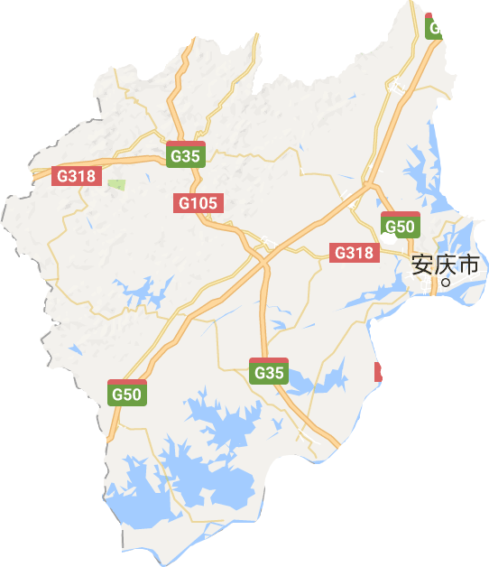 安庆市电子地图
