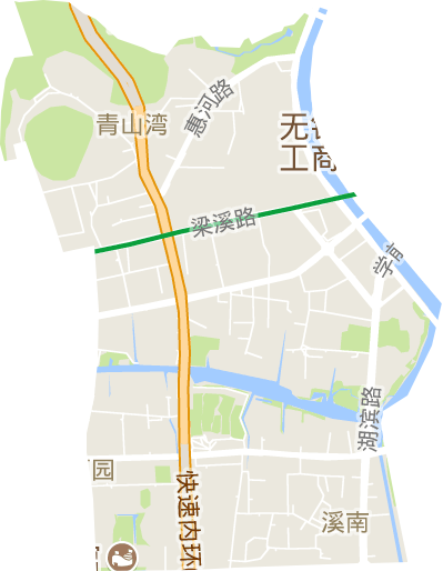 河埒街道电子地图
