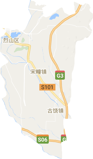 烈山区电子地图
