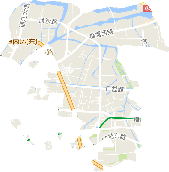 广益街道电子地图