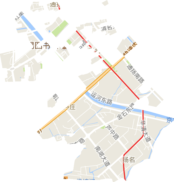 扬名街道电子地图