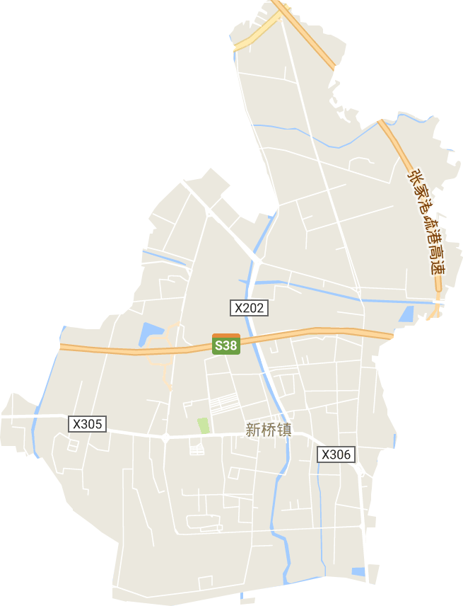 新桥镇电子地图