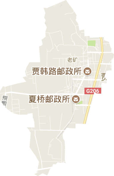 老矿街道电子地图