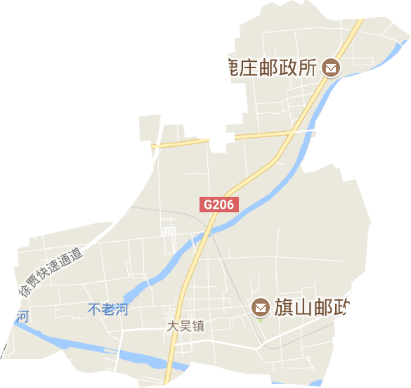 大吴街道电子地图