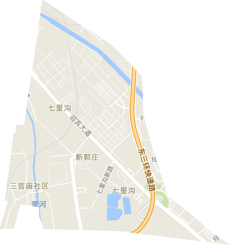 七里沟街道电子地图