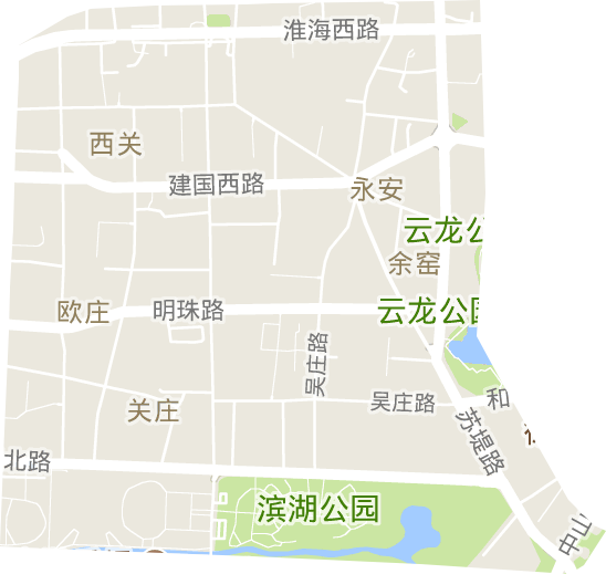 永安街道电子地图