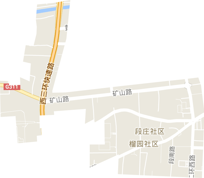 段庄街道电子地图