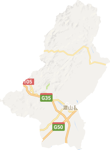 潜山市电子地图