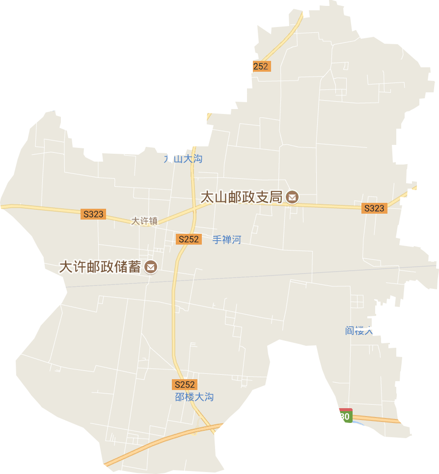 大许镇电子地图