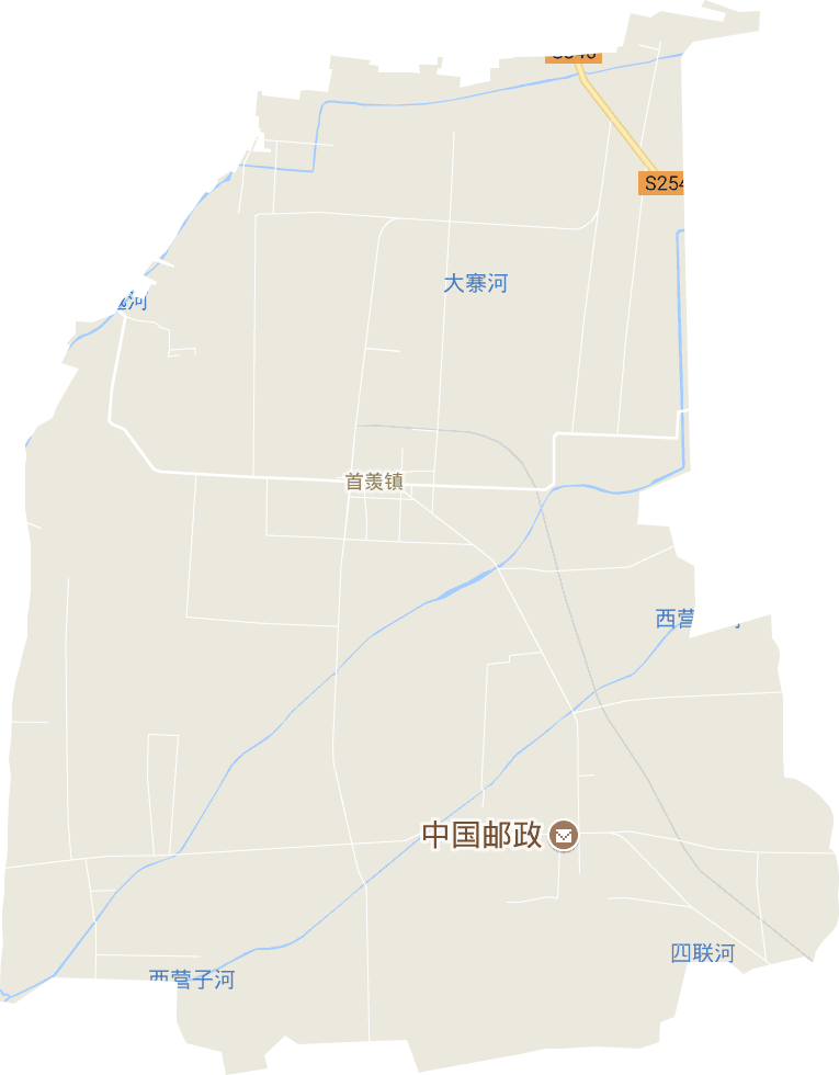 首羡镇电子地图
