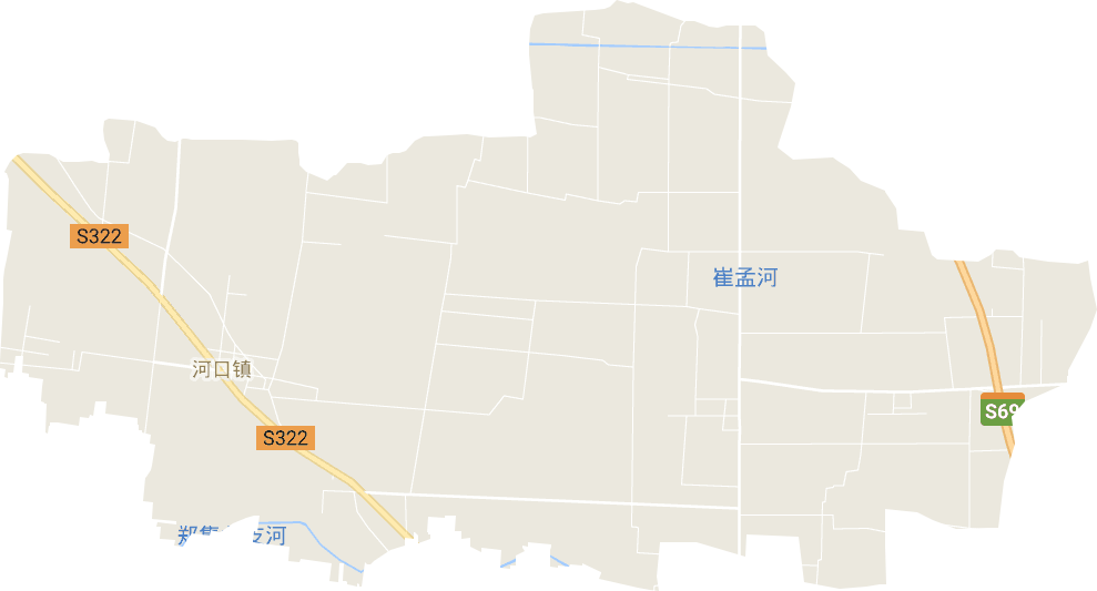 河口镇电子地图