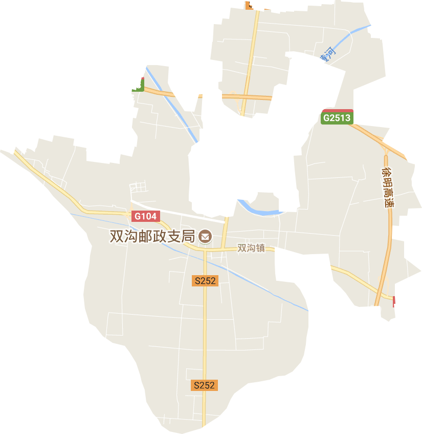 双沟镇电子地图