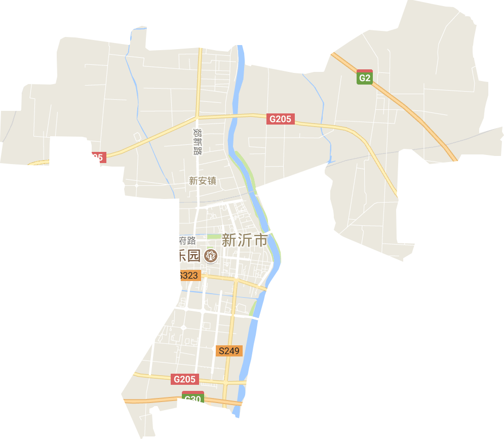 新安街道电子地图