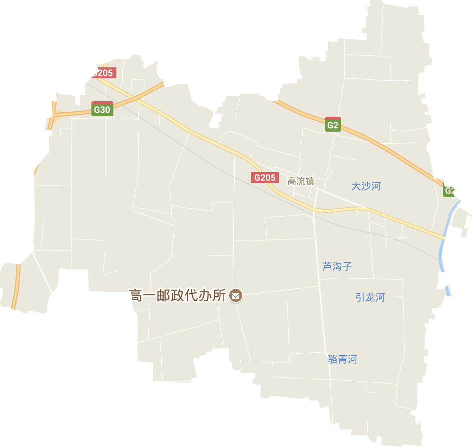 高流镇电子地图
