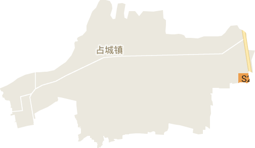 占城镇电子地图