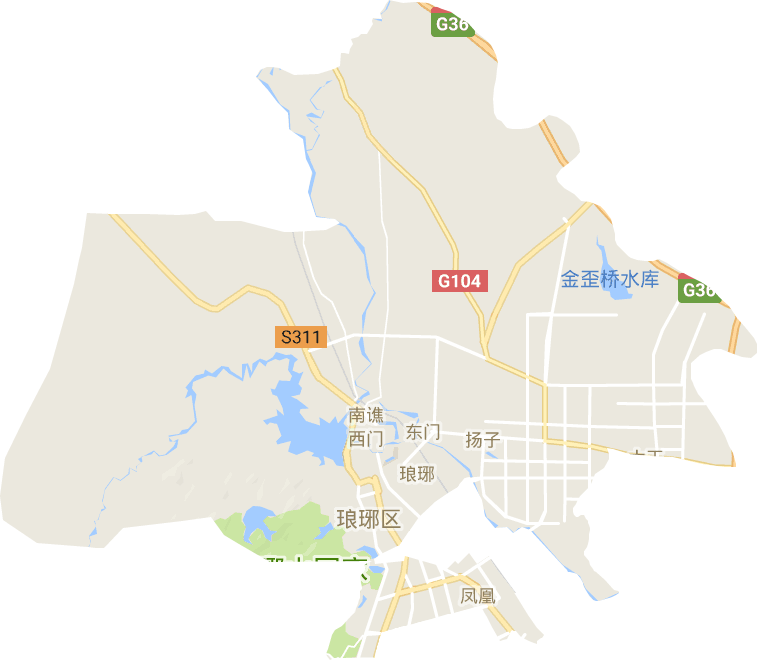 琅琊区电子地图