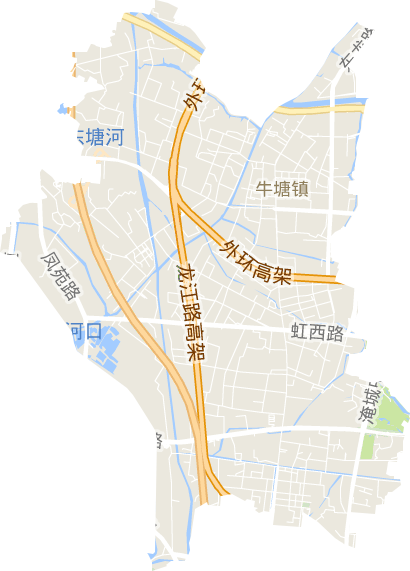 牛塘镇电子地图