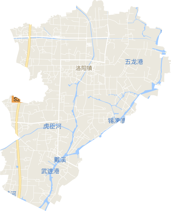 洛阳镇电子地图