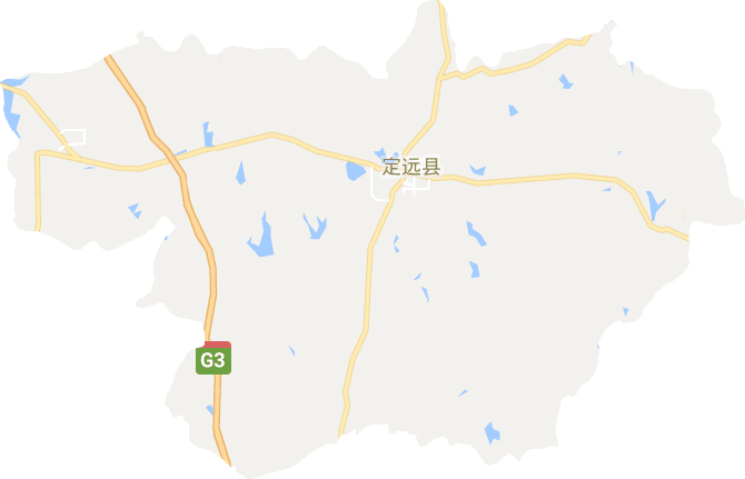 定远县电子地图