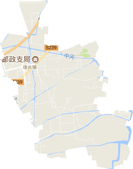埭头镇电子地图