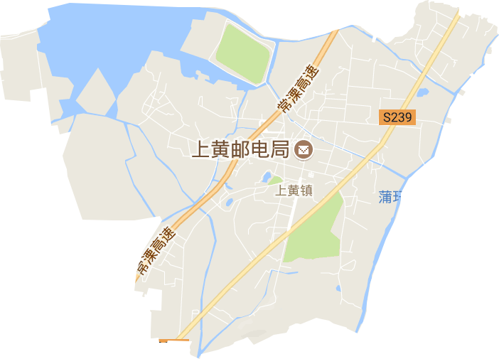 上黄镇电子地图