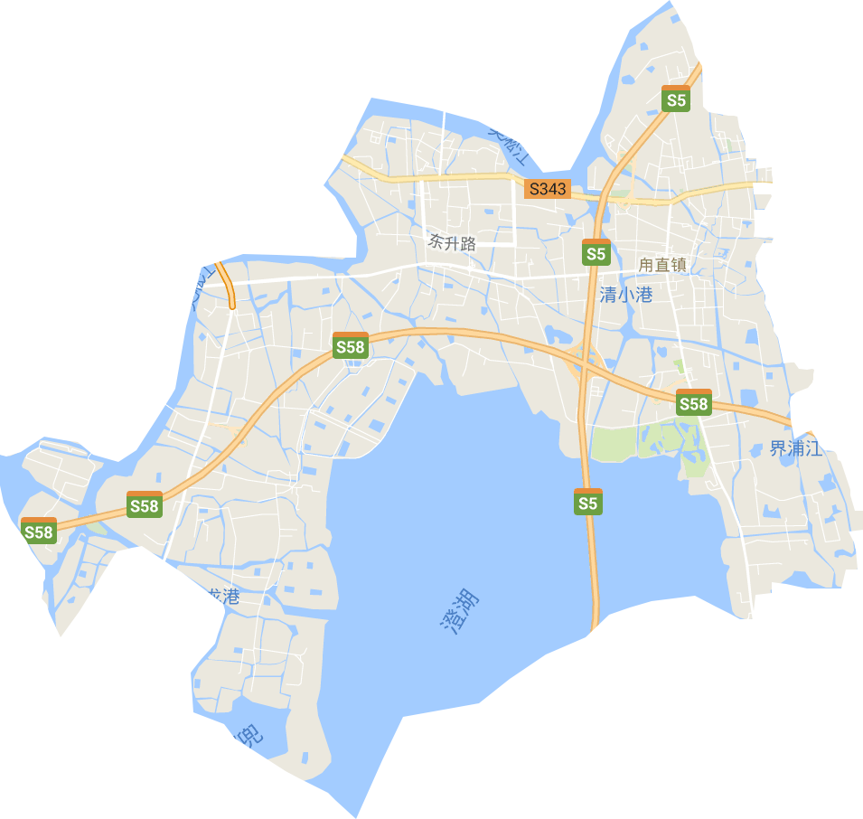 甪直镇电子地图