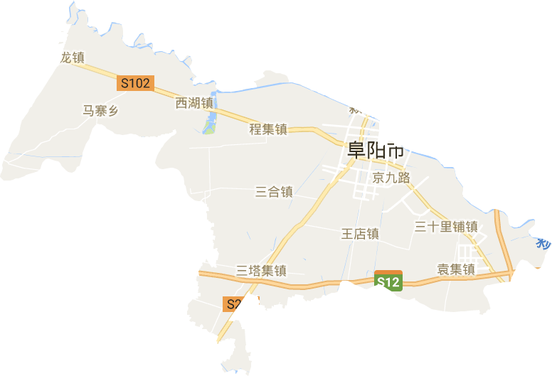 颍州区电子地图