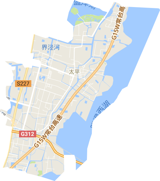 太平街道电子地图