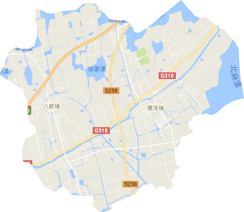 震泽镇电子地图