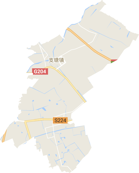 支塘镇电子地图