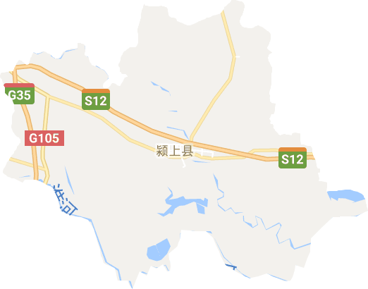 颍上县电子地图