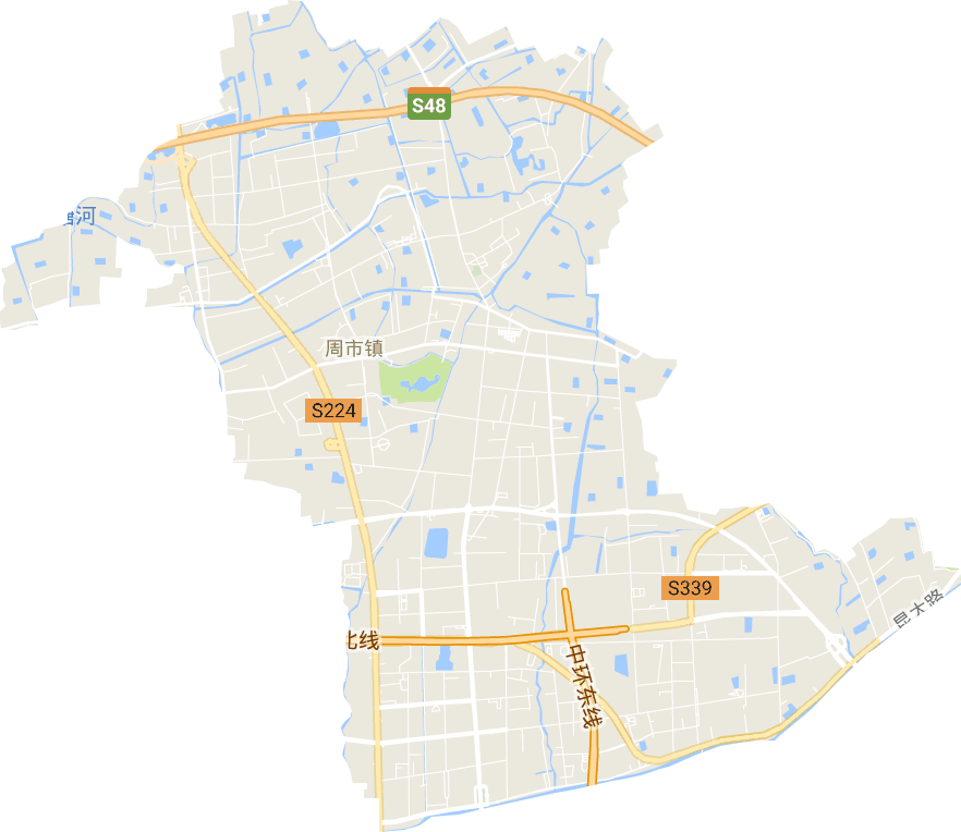 周市镇电子地图
