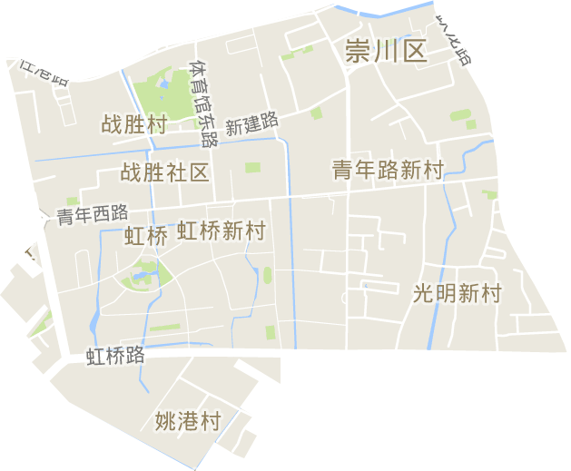 虹桥街道电子地图
