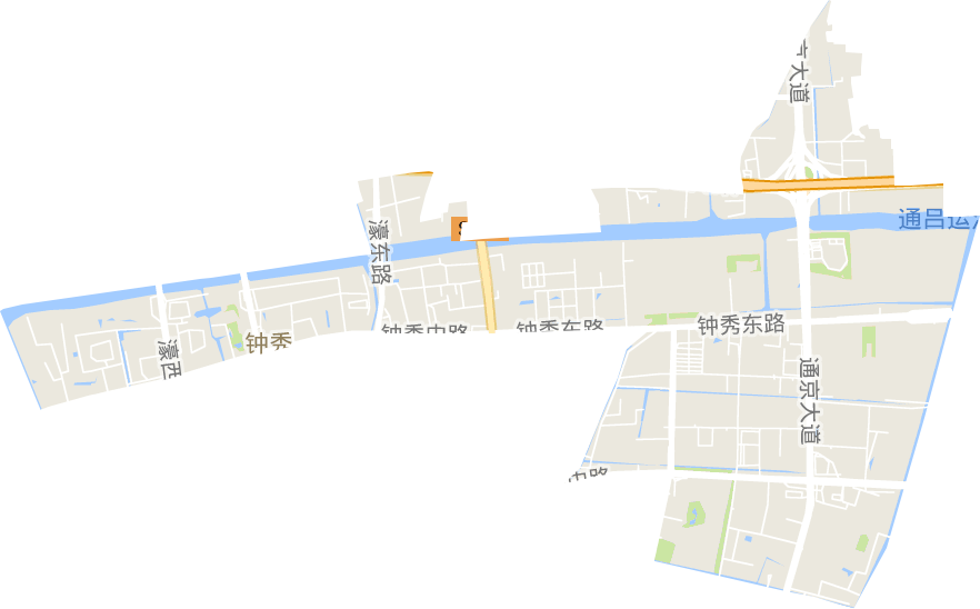 钟秀街道电子地图