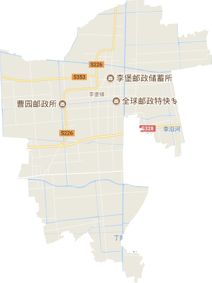 李堡镇电子地图