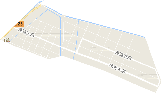 如东沿海经济开发区电子地图