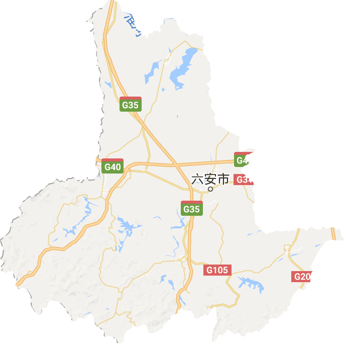 六安市电子地图