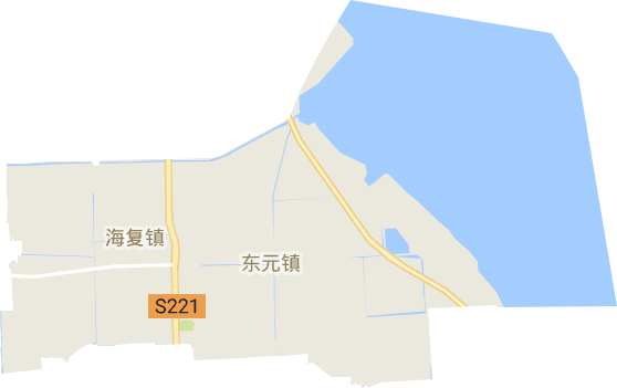 海复镇电子地图