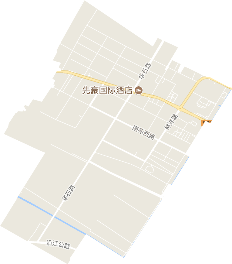 启东经济开发区电子地图