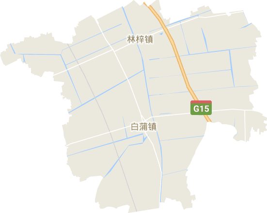 白蒲镇电子地图