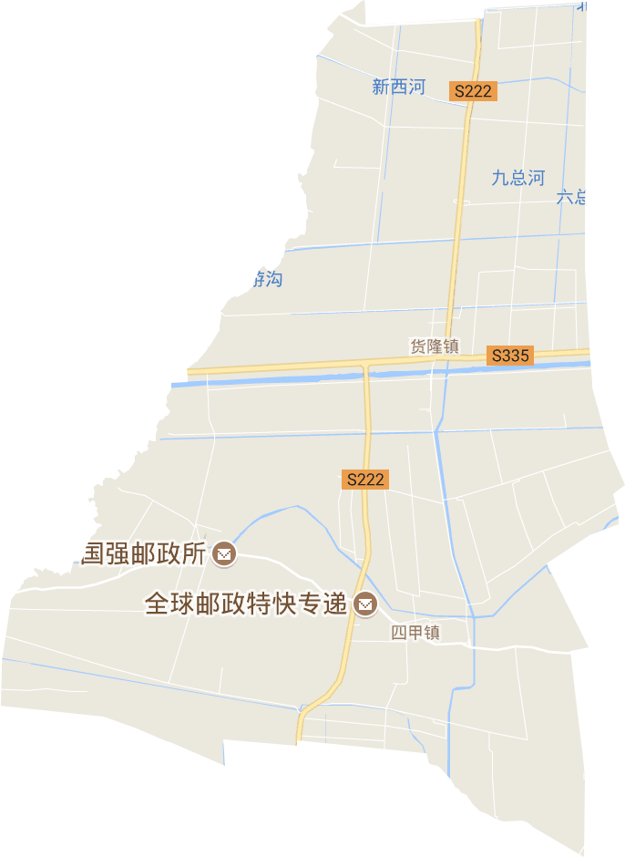 四甲镇电子地图