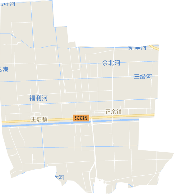 正余镇电子地图