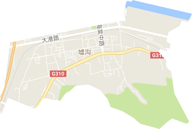墟沟街道电子地图