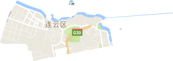 海州湾街道电子地图