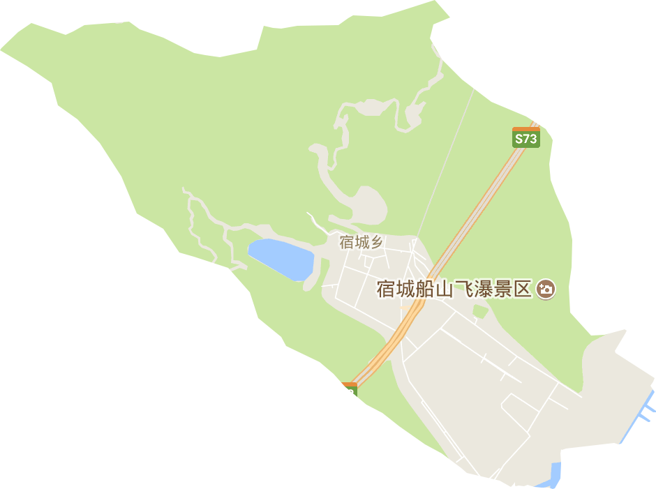 宿城街道电子地图