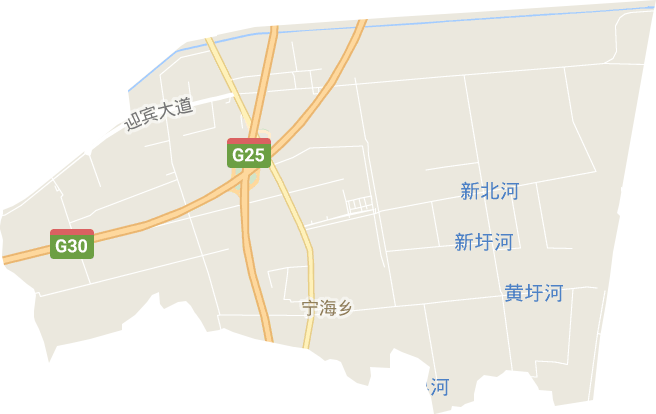 宁海街道电子地图