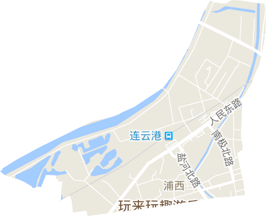 浦西街道电子地图