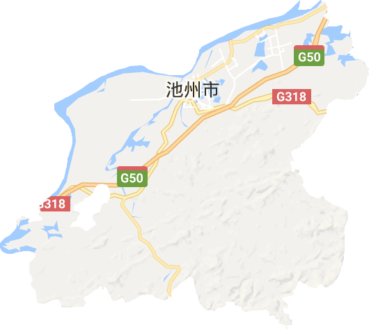 贵池区电子地图