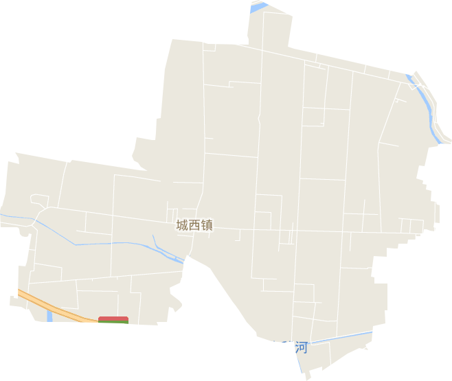 城西镇电子地图